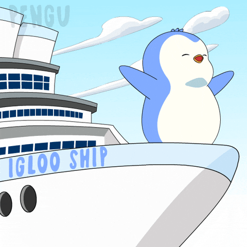 Happy I Believe I Can Fly GIF by Pudgy Penguins