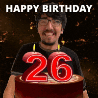 26Th Birthday GIF
