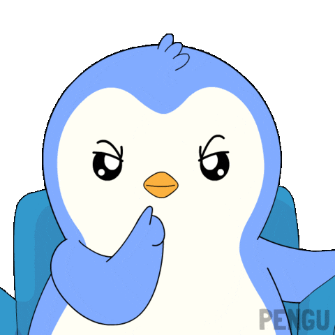 1 Billion Crypto Sticker by Pudgy Penguins