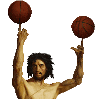 Saint John Basketball Sticker by Kiszkiloszki