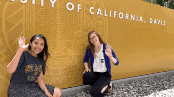 ucdavis wave welcome waving ucdavis GIF