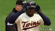 minnesota twins goggles GIF by MLB