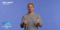 pyeongchang 2018 thumbs up GIF by NBC Olympics