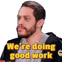 Pete Davidson Wings Sticker by First We Feast