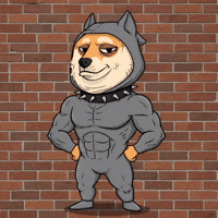 Flexing Shiba Inu GIF by Doge Pound
