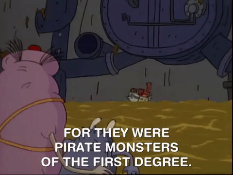 nickrewind giphydvr nicksplat aaahh real monsters giphyarm010 GIF