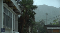 Typhoon Lekima Hits Japan's Ishigaki Island