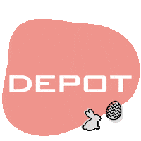 Shopping Easter Sticker by DEPOT