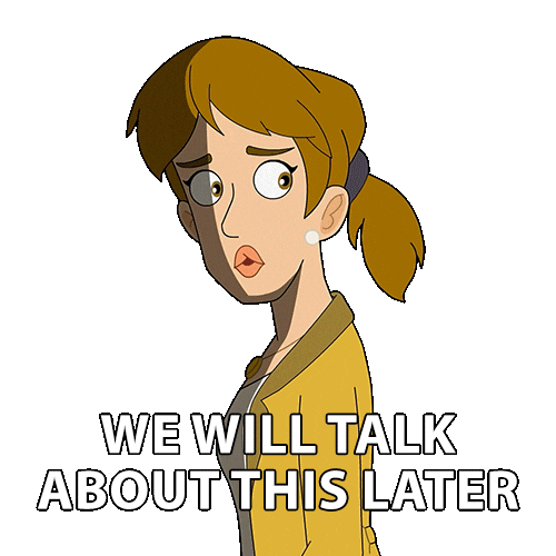 Katherine Talk Later Sticker by NETFLIX