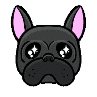 French Bulldog Sticker by Pingolito