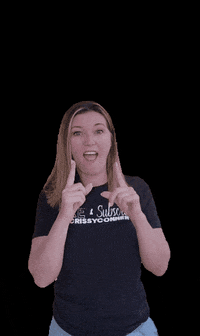 Pointing Point Right GIF by Crissy Conner