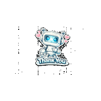 Thank You So Much Sticker by Digi 995