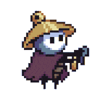 Hollow Knight 8Bit Sticker