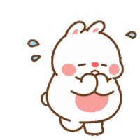 Sorry Bunny Sticker by Tonton Friends