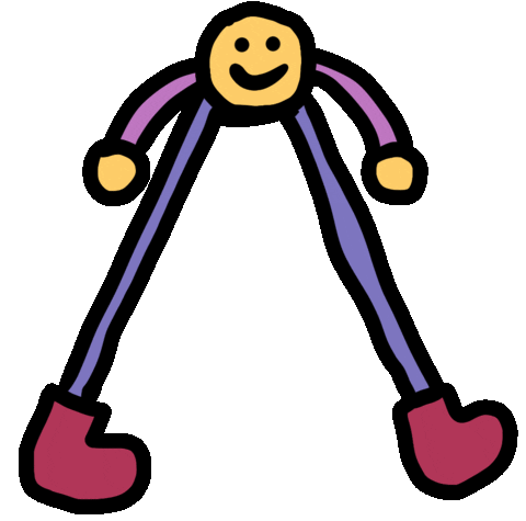 Happy Flower Sticker by Ruppert Tellac