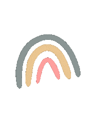Rainbow Doodle Sticker
