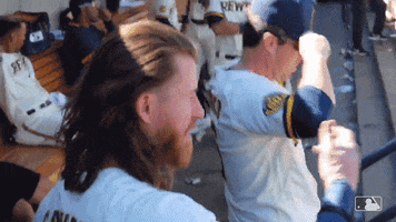 Ben Gamel Sport GIF by Milwaukee Brewers