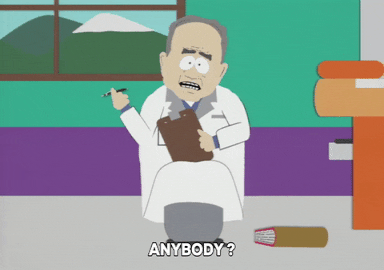 doctor sitting GIF by South Park 
