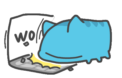 Cat Work Sticker by Capoo