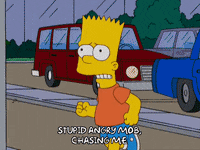 Episode 7 Running GIF by The Simpsons