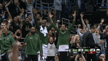 happy lets go GIF by NBA