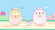 happy dance GIF by Molang.Official