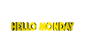 Super Lunes Hello Sticker by HelloMonday