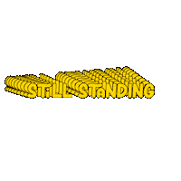 Stillstanding Sticker by Bubblegumclub
