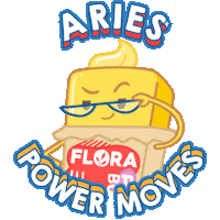 Power Win Sticker by Flora Plant Butter