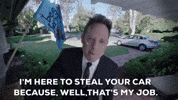 what mayhem allstate car thief GIF