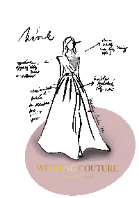 WeddingCouture weddingdress svadba nevesta zenich Sticker