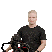 Inspiring Camera Man Sticker by Inspiroiva Creative