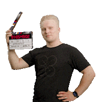 Inspiring Camera Man Sticker by Inspiroiva Creative