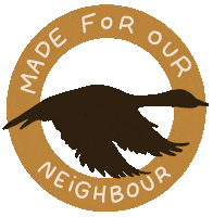 Wild Goose Headwaters Sticker by lakenbiletskiart