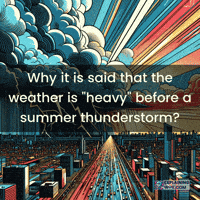 Atmospheric Pressure Summer Thunderstorm GIF by ExplainingWhy.com