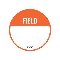 Field Sticker by OOLALife