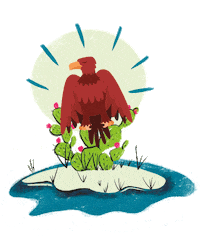 Illustration Mexico Sticker by Memórica México