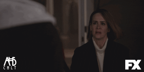american horror story face GIF by AHS