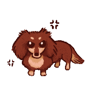 Sausage Dog Sticker