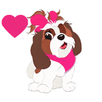 Happy Dog Sticker