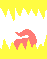 Monster Piercing Sticker by kismetbymilka
