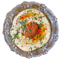 Hummus Jaffa Sticker by Major Food Group