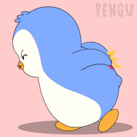 My Back Pain GIF by Pudgy Penguins