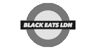 Blkeats Sticker by Black Eats LDN