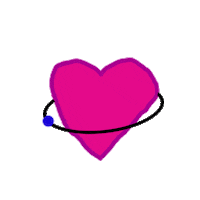 Revolving In Love Sticker