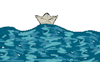 Sail Away Wave Sticker