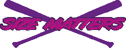 Size Sizematters Sticker by Just Fitteds