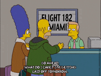 sad homer simpson GIF