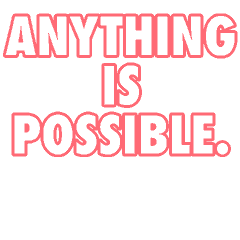 Anything Is Possible Vs Sticker by ZOE Church LA