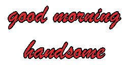 Good Morning Handsome Sticker by Alissandra